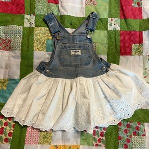 Oshkosh jean jumper size 18 months